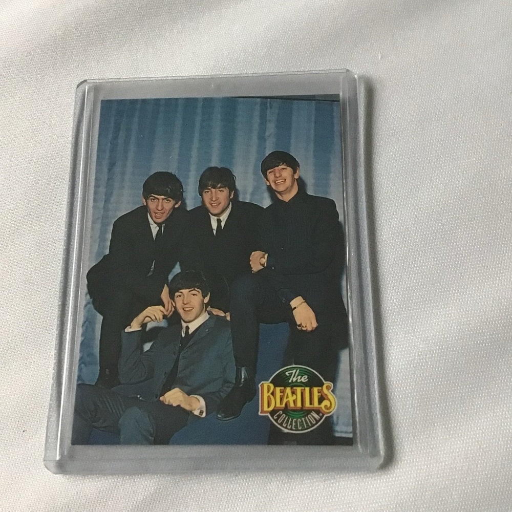 Vintage Beatles Collectable Card